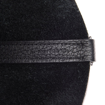 Hermes Taurillon Clemence Picotin Lock 22 MM Black Gold 11 of 12