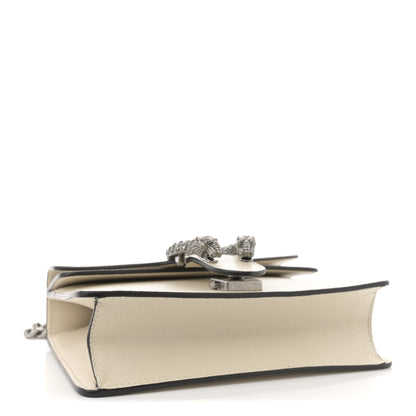 Gucci Textured Calfskin Crystal Mini Dionysus Shoulder Bag Mystic White 3 of 11