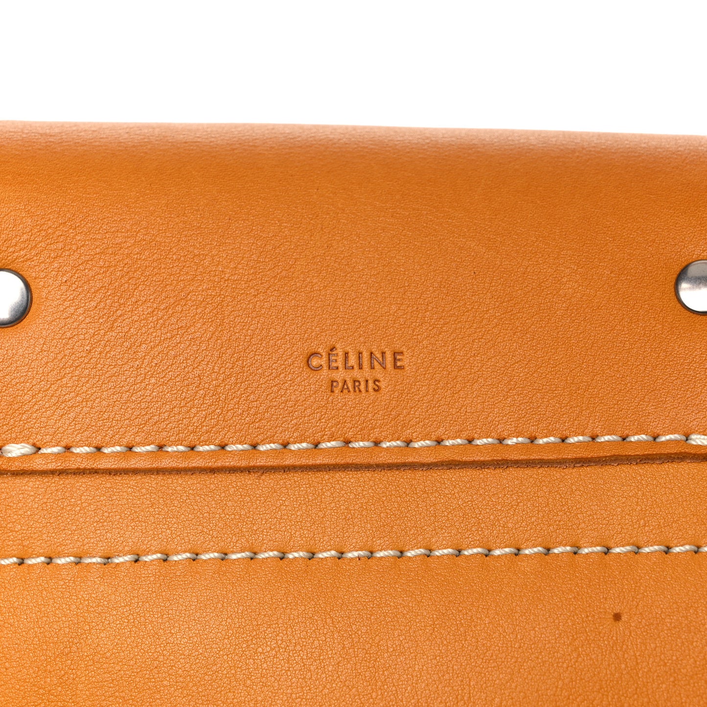 Soft Bare Calfskin Medium Big Bag Dark Yellow