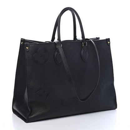 Louis Vuitton Empreinte Monogram Giant Onthego GM Black 2 of 8
