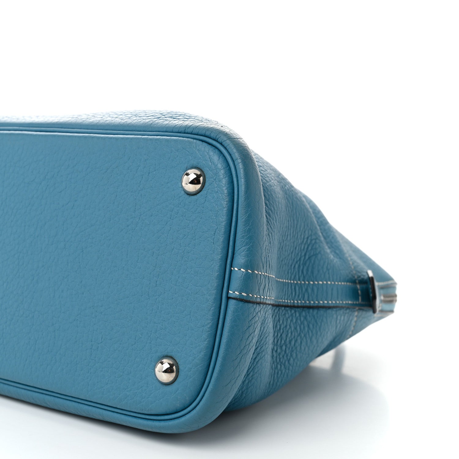 Hermes Taurillon Clemence Bolide 31 Blue Jean 10 of 10