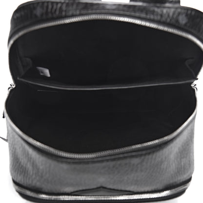 MCM Metallic Visetos Spot MD Backpack Silver Black 5 of 14