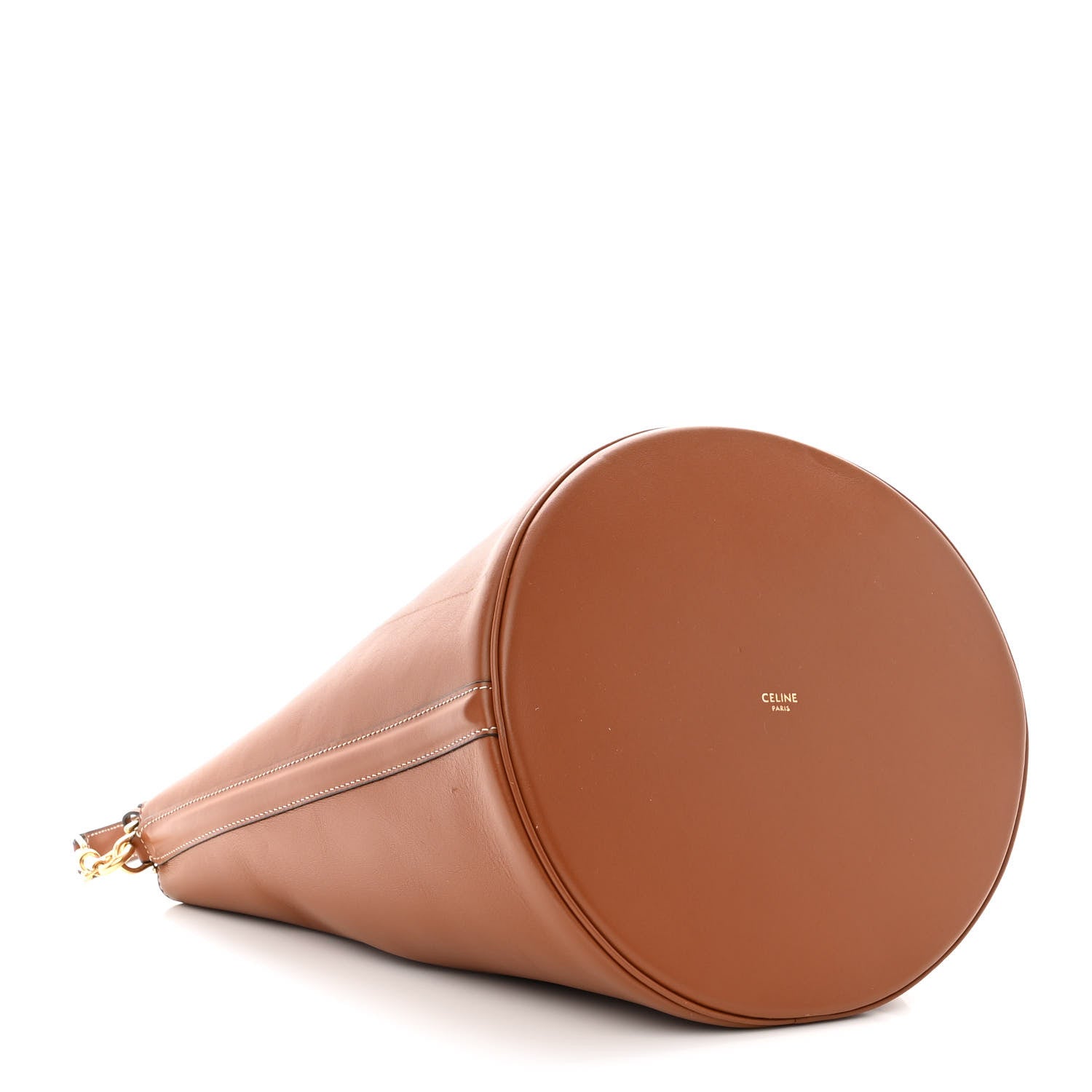 Celine Smooth Calfskin Bucket 16 Bag Tan 5 of 12