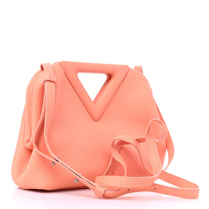 Bottega Veneta Calfskin Small The Point Triangle Bag Peachy 3 of 9