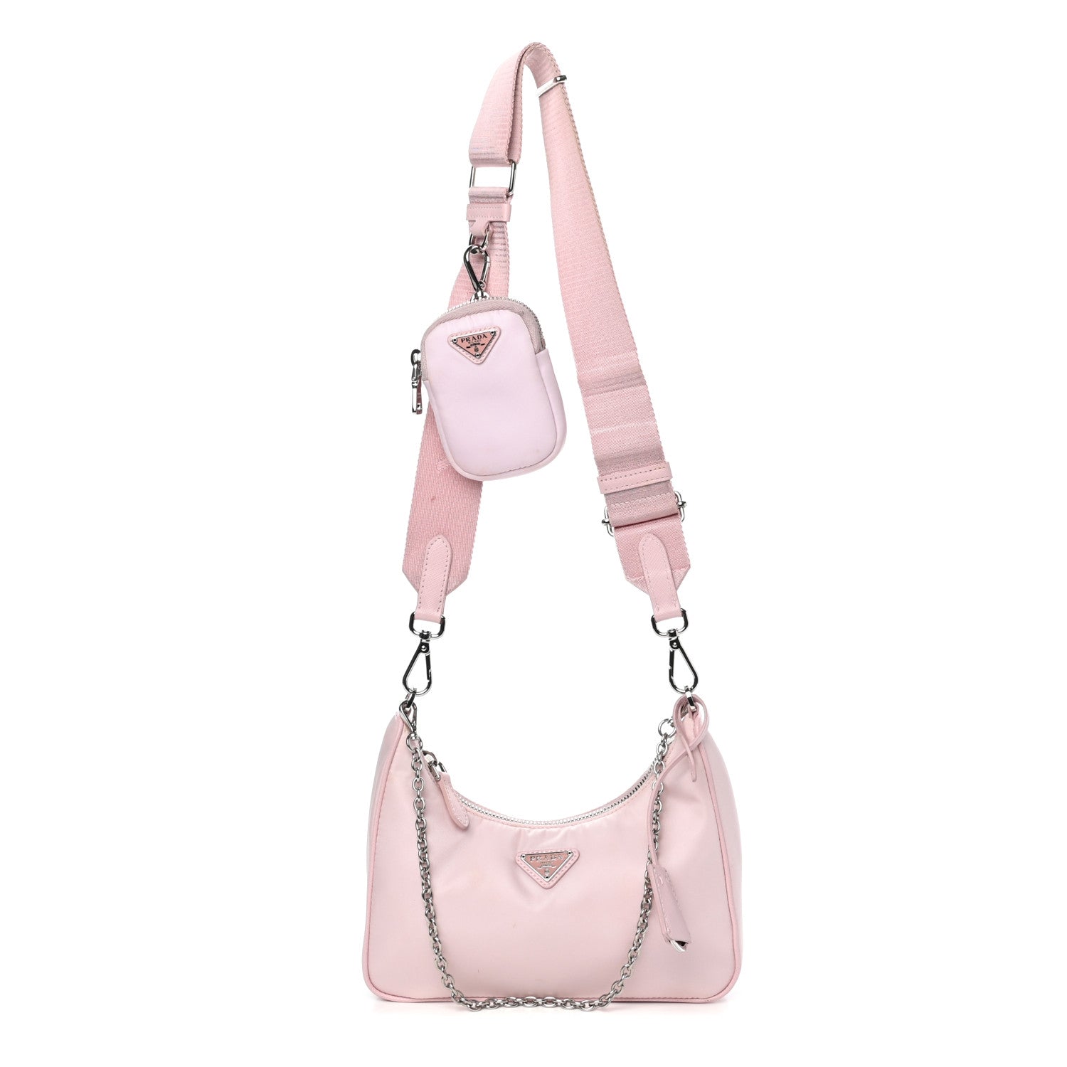 Prada Nylon Re-Edition 2005 Shoulder Bag Alabastro 1 of 16