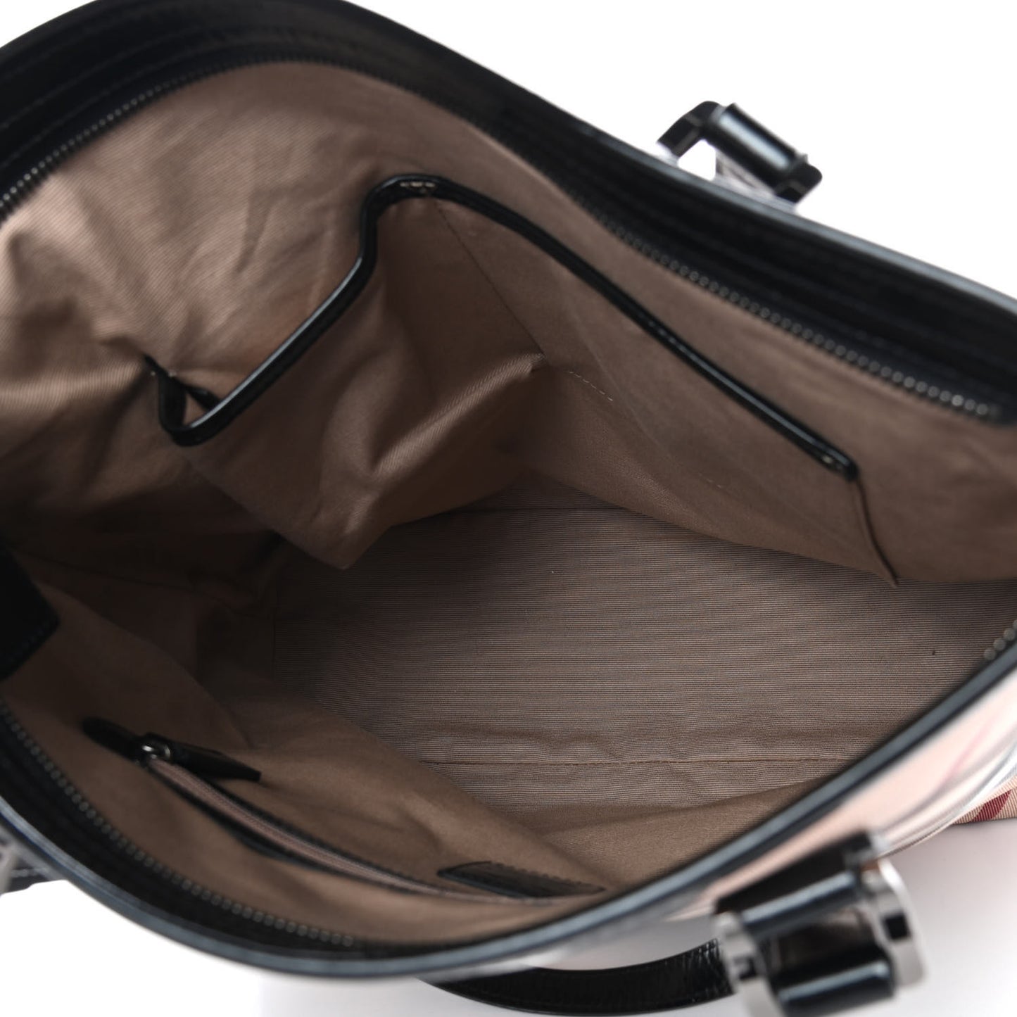 Supernova Check Tote Black