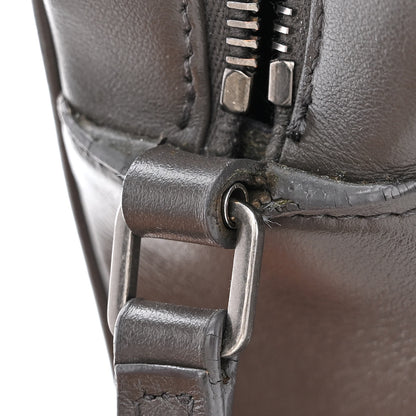 Saint Laurent Calfskin Matelasse Monogram Lou Camera Bag Dark Smog 12 of 14