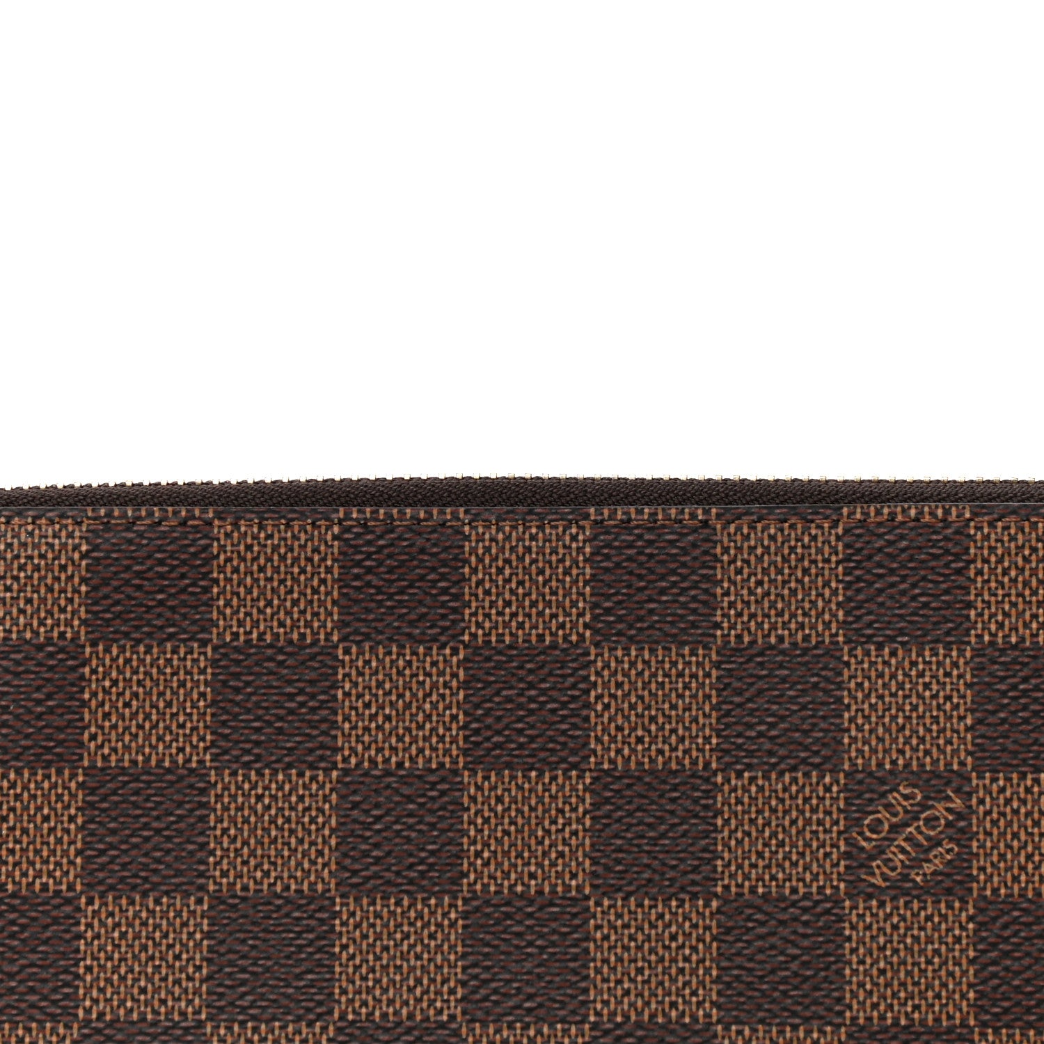 Louis Vuitton Damier Ebene Clemence Wallet Cherry 7 of 9
