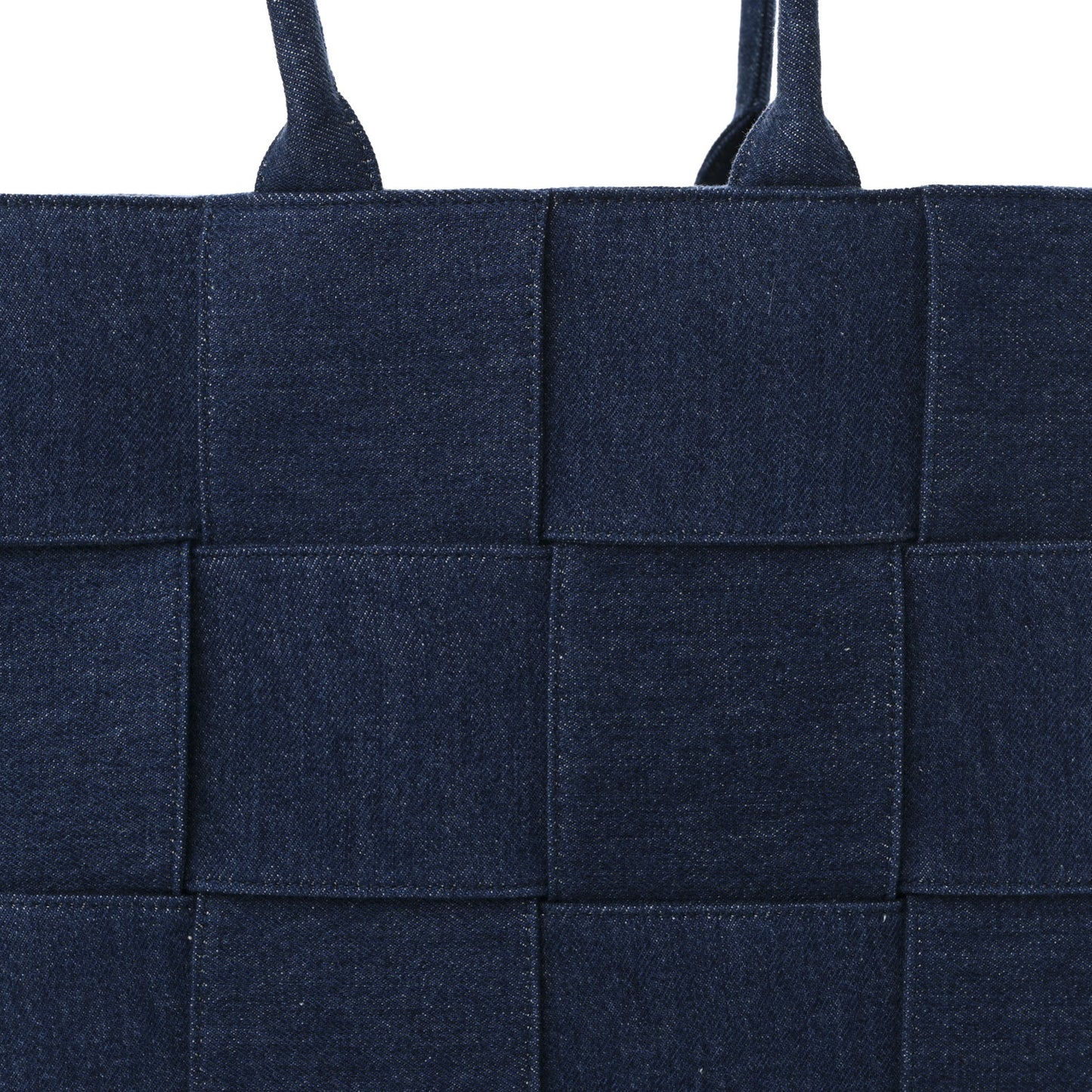 Denim Maxi Intrecciato Mens Arco Tote