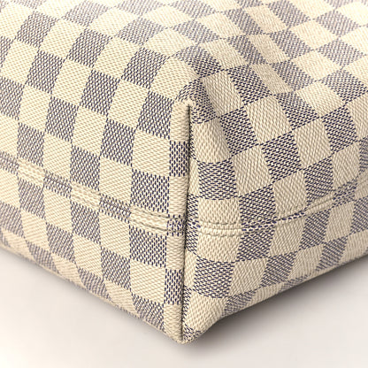 Louis Vuitton Damier Azur Graceful PM Rose Ballerine 9 of 9