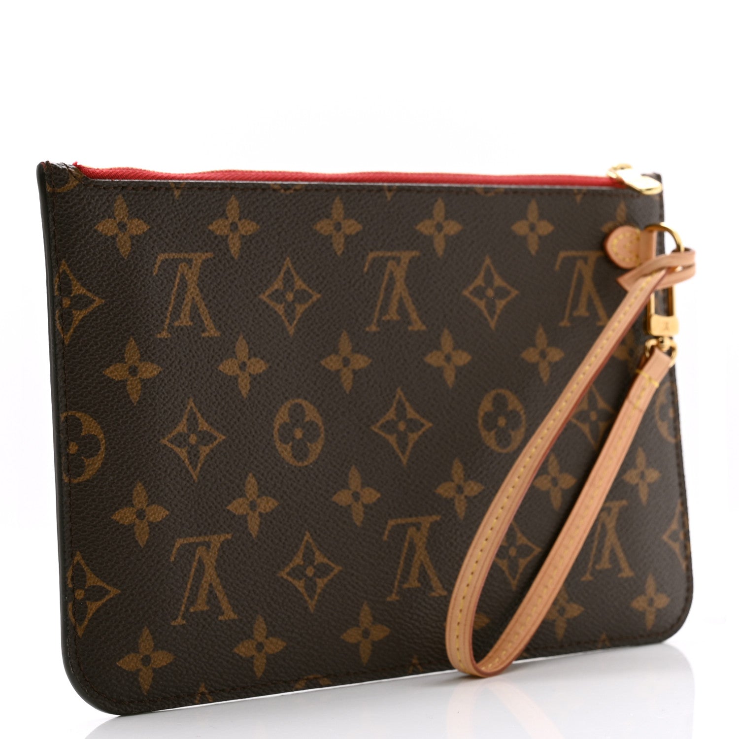 Louis Vuitton Monogram Neverfull MM GM Pochette Cherry 3 of 7