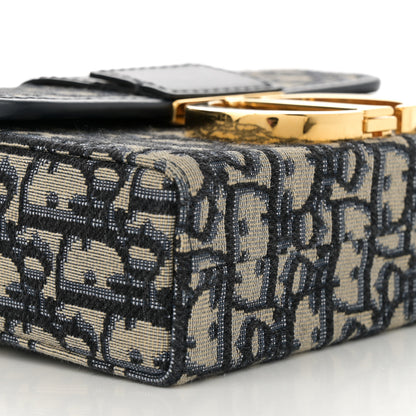 Christian Dior Oblique 30 Montaigne Box Bag Blue 9 of 12