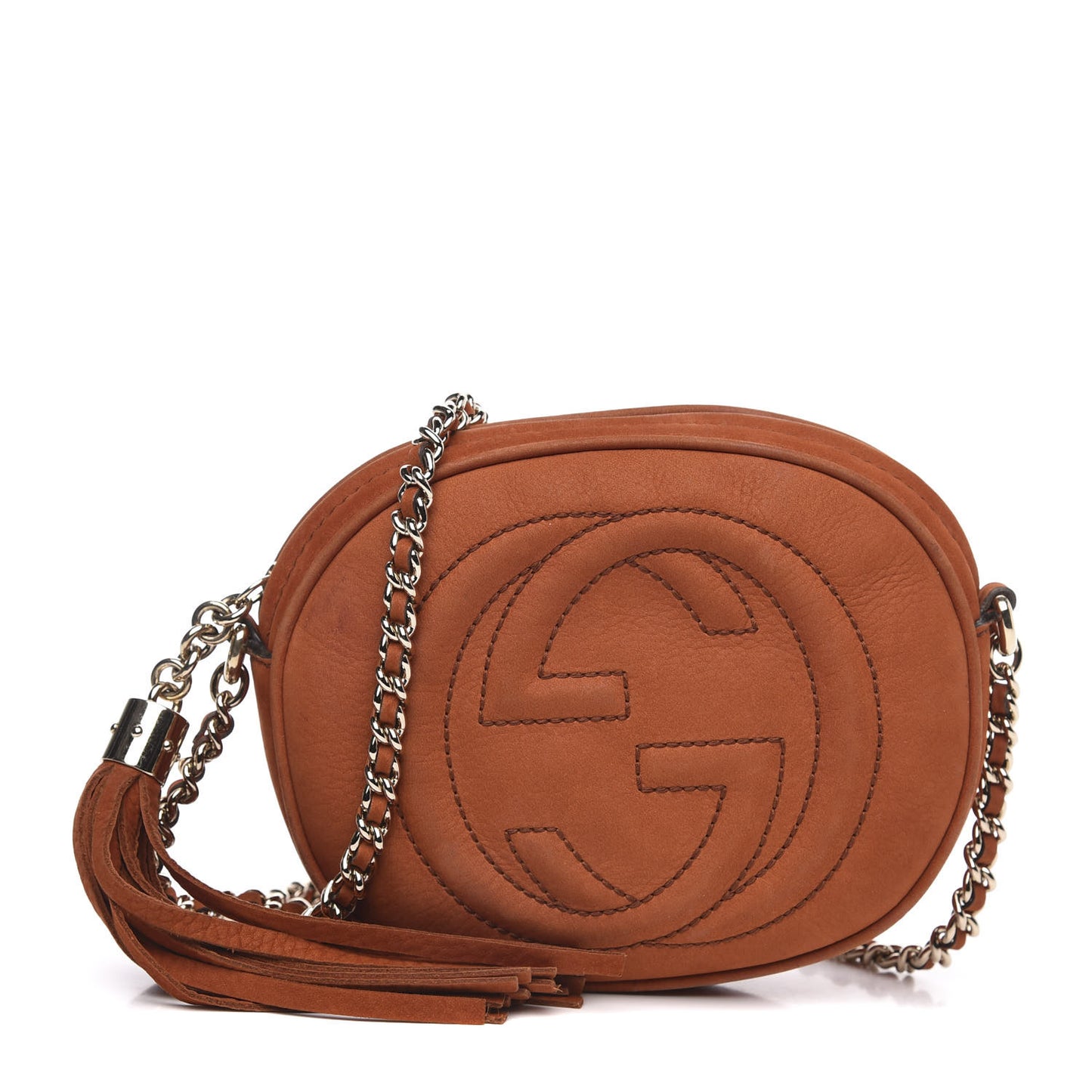Vitello Range Mini Soho Chain Bag Old Whisky