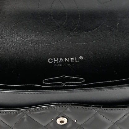 Chanel Patent Quilted Jumbo Double Flap Black 6 of 17