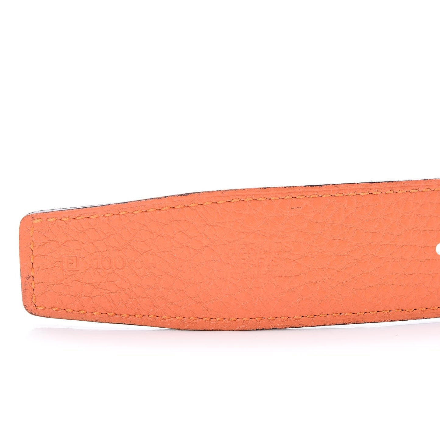 Box Togo 32mm Belt Strap 100 Chocolate Orange
