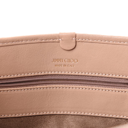 Jimmy Choo Calfskin Sofia Star Studded Tote Pink 5 of 10