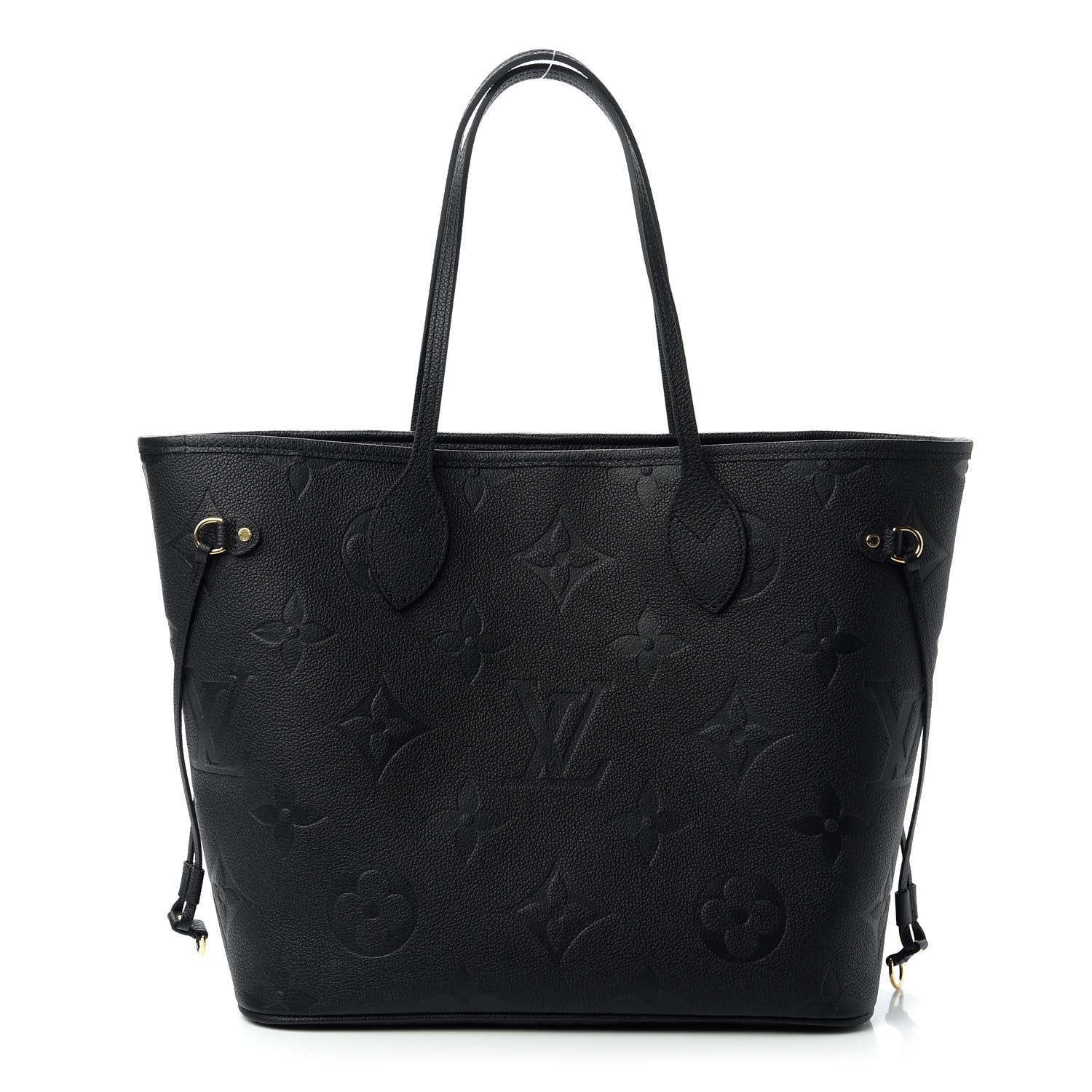Louis Vuitton Empreinte Monogram Giant Neverfull MM Black 1 of 10