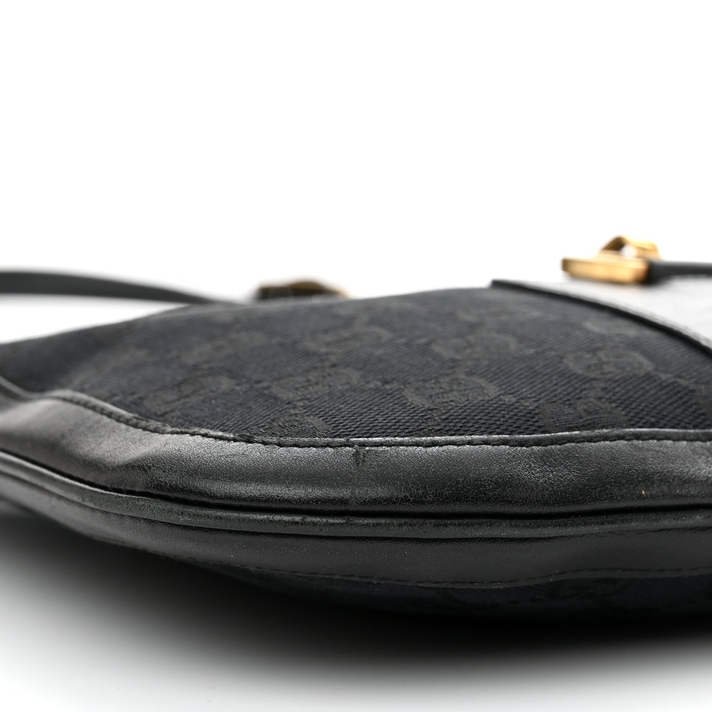 Monogram Small Hobo Black