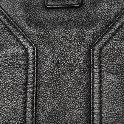 Saint Laurent Sheepskin Large Cabas ChYc Black 9 of 16