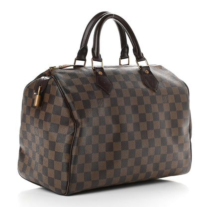Louis Vuitton Damier Ebene Speedy 30 3 of 10