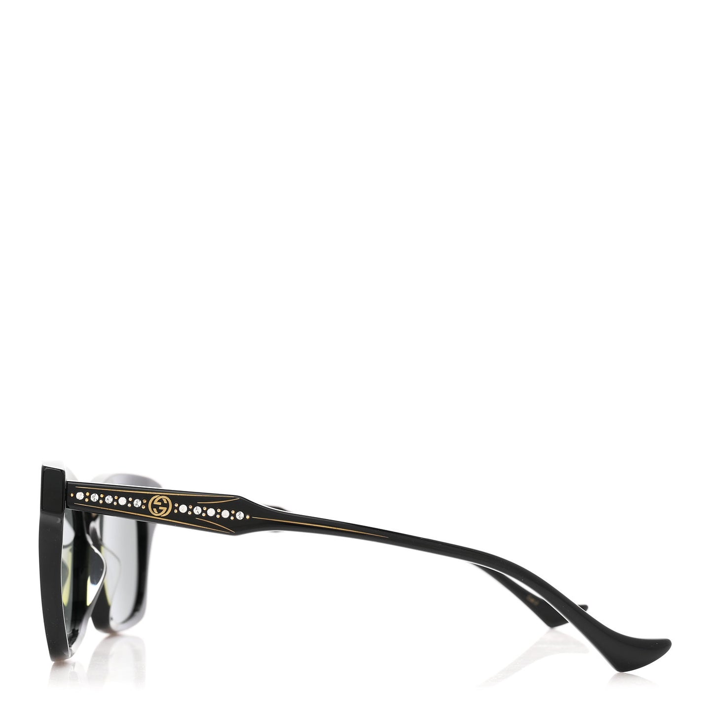 Acetate Cat Eye GG1299S Sunglasses Black