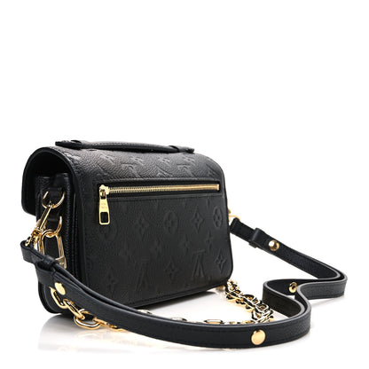 Louis Vuitton Empreinte Pochette Metis East West Black 3 of 9