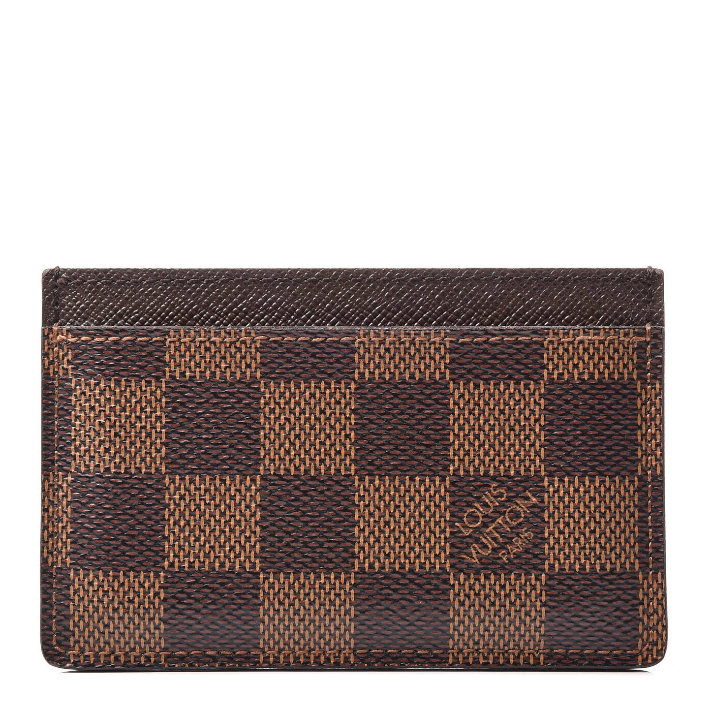 Damier Ebene Card Holder