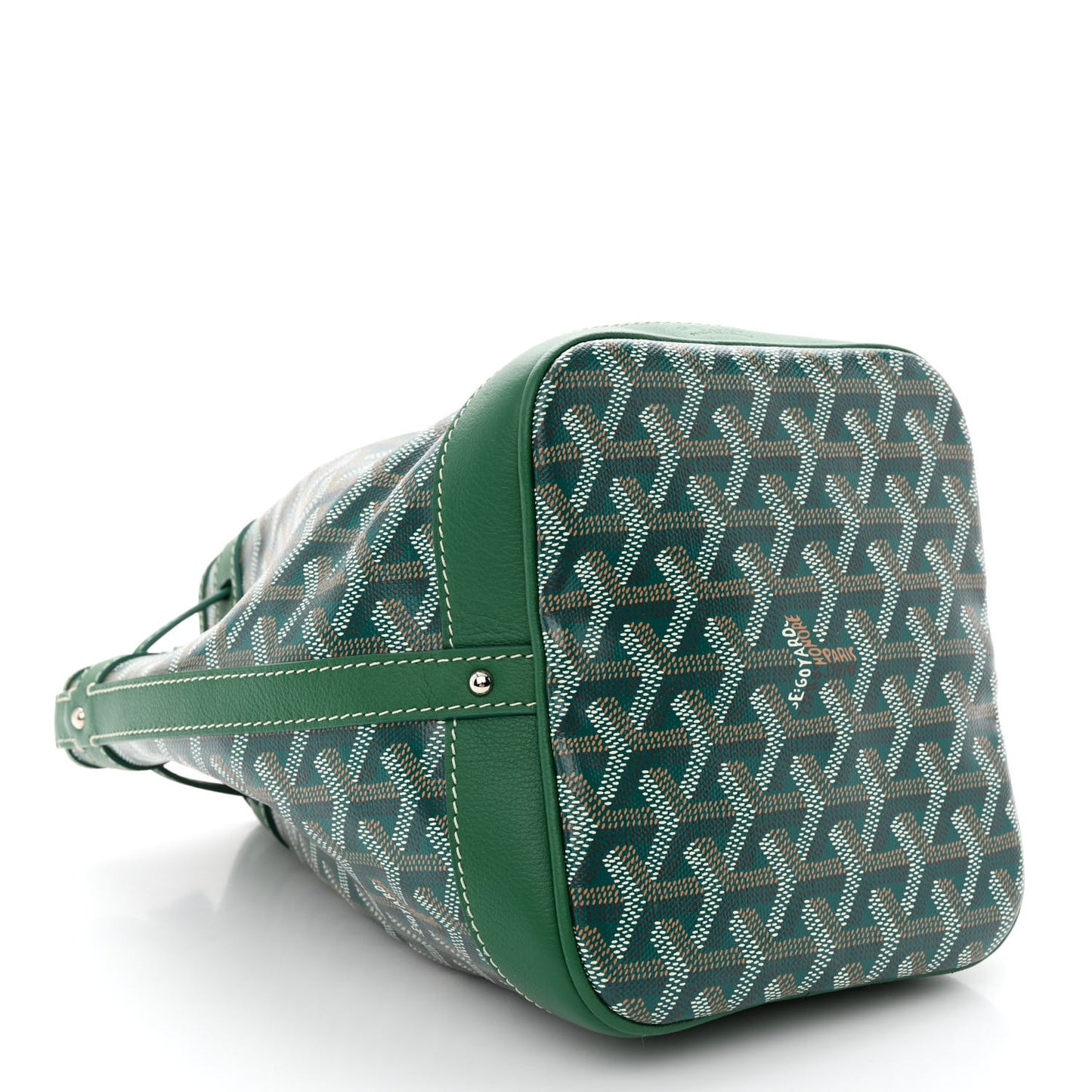 Goyardine Petit Flot Bucket Bag PM Green