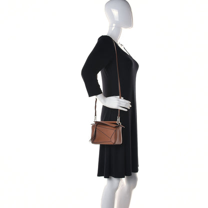 Loewe Calfskin Mini Puzzle Bag Tan 2 of 10