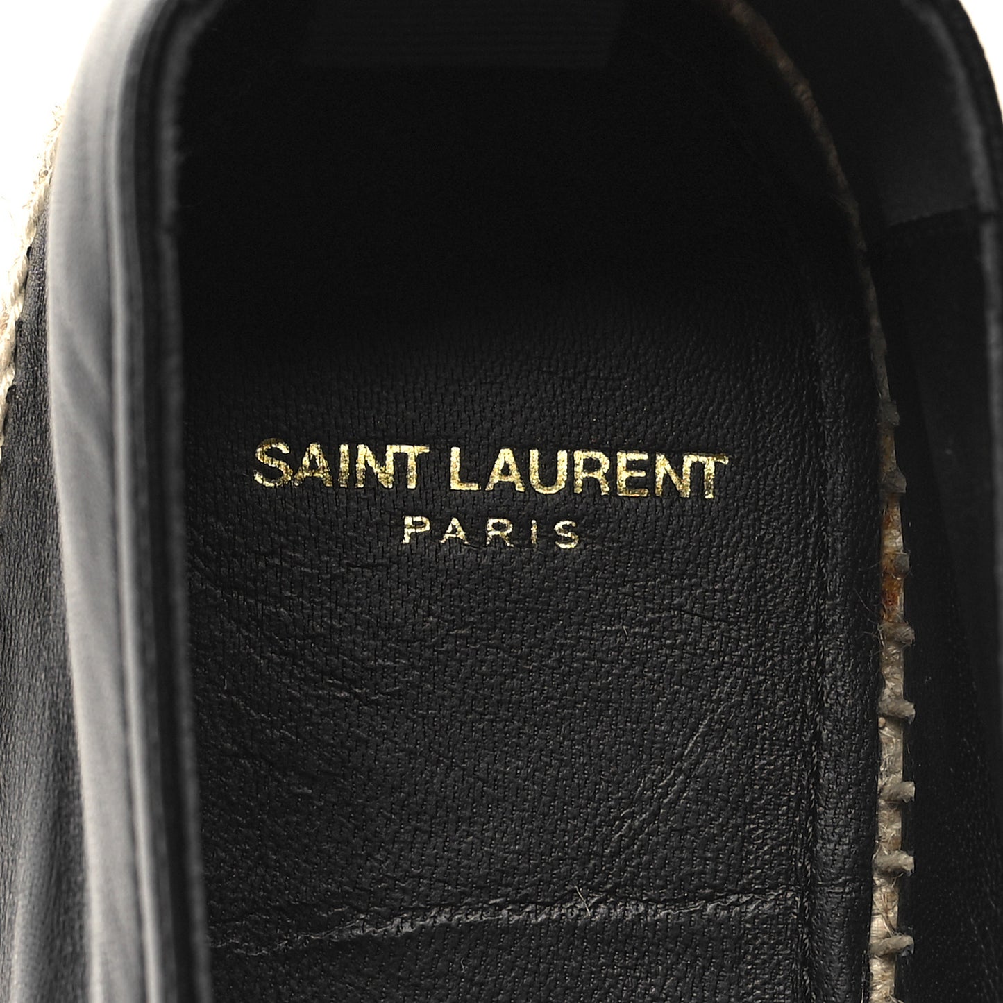 Lambskin Mens Monogram Espadrilles 40 Black