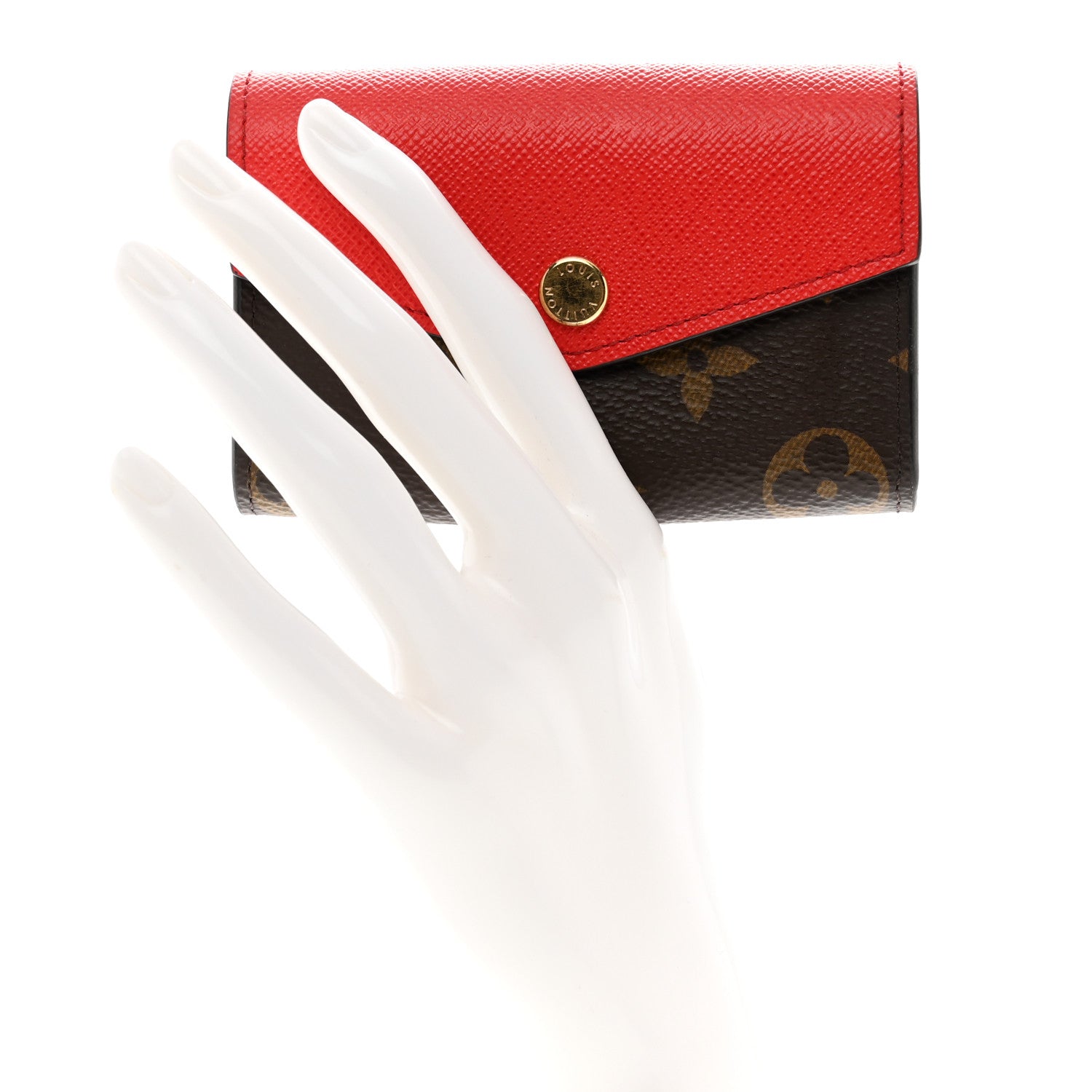 Louis Vuitton Monogram Sarah Multicartes Coquelicot 2 of 7