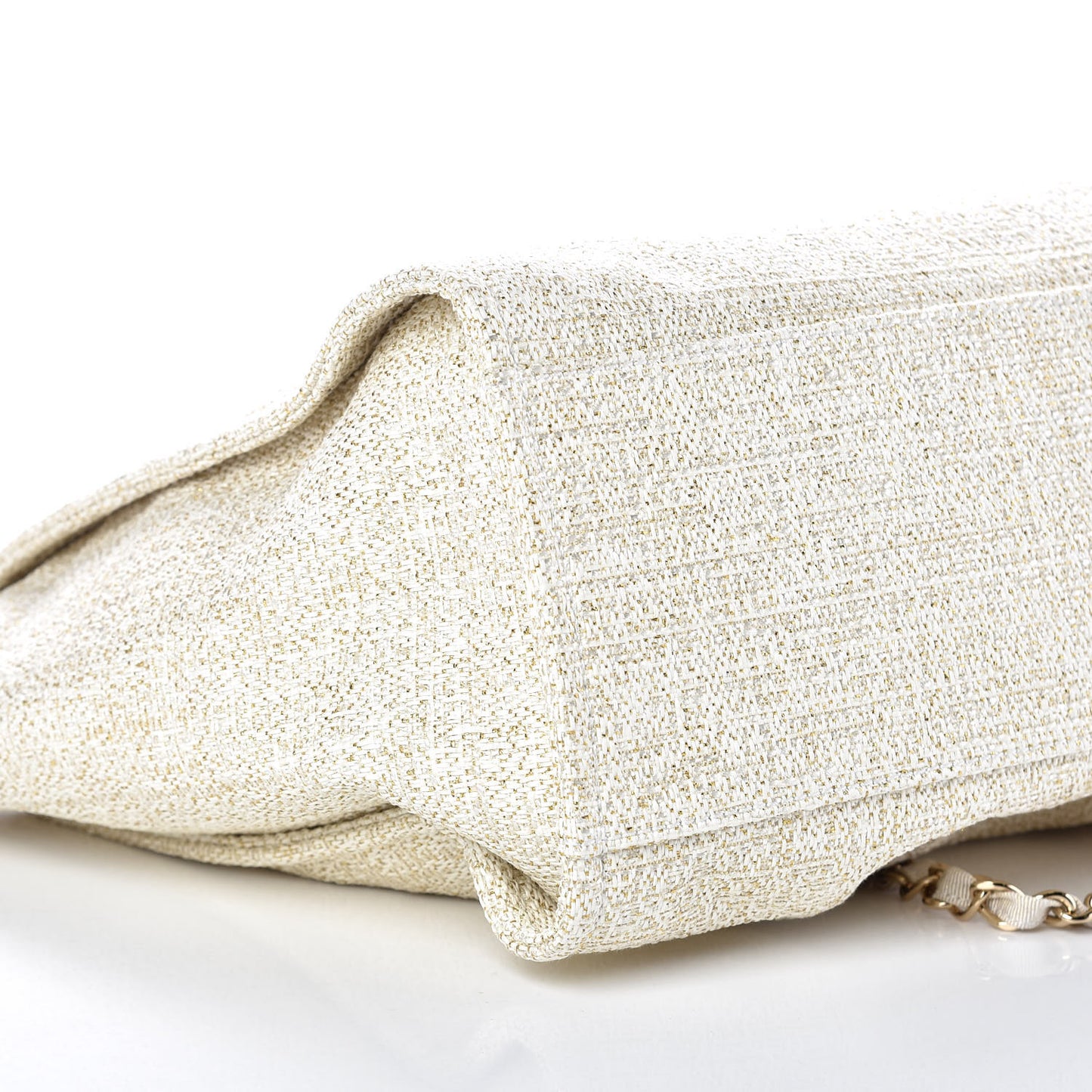 Canvas Large Deauville Tote Ivory