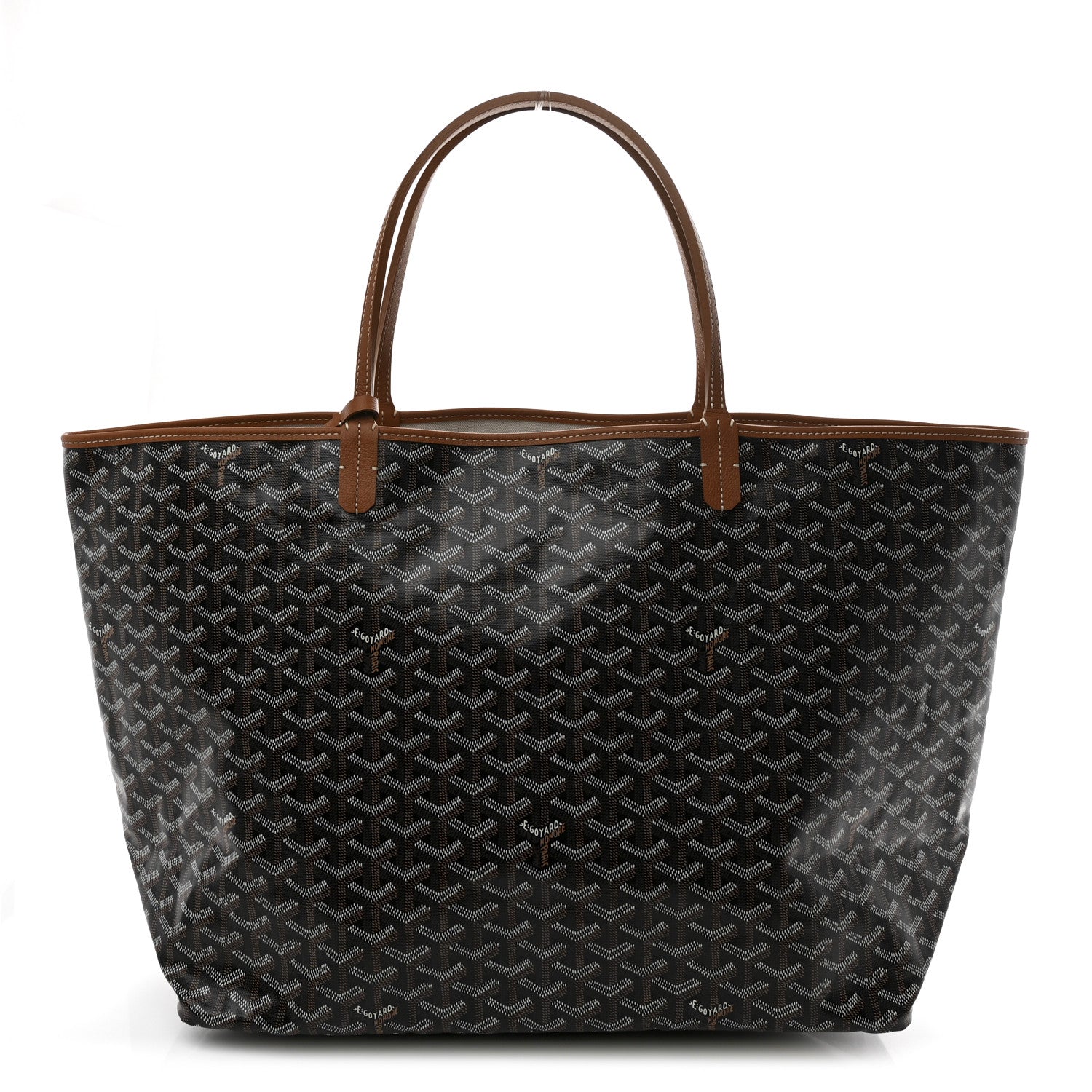 Goyard Goyardine Saint Louis GM Black Gold 1 of 11