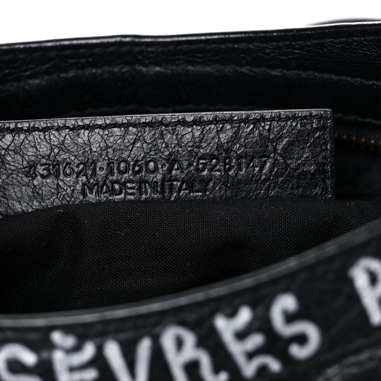 Agneau Graffiti All Over Classic Hardware S City Black Multicolor