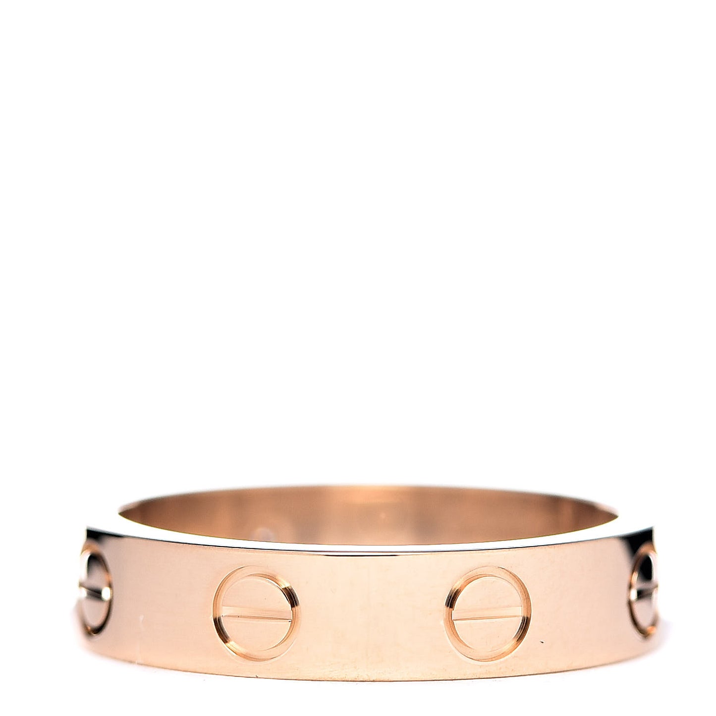 18K Yellow Gold Diamond 4mm LOVE Wedding Band Ring 49 4.75
