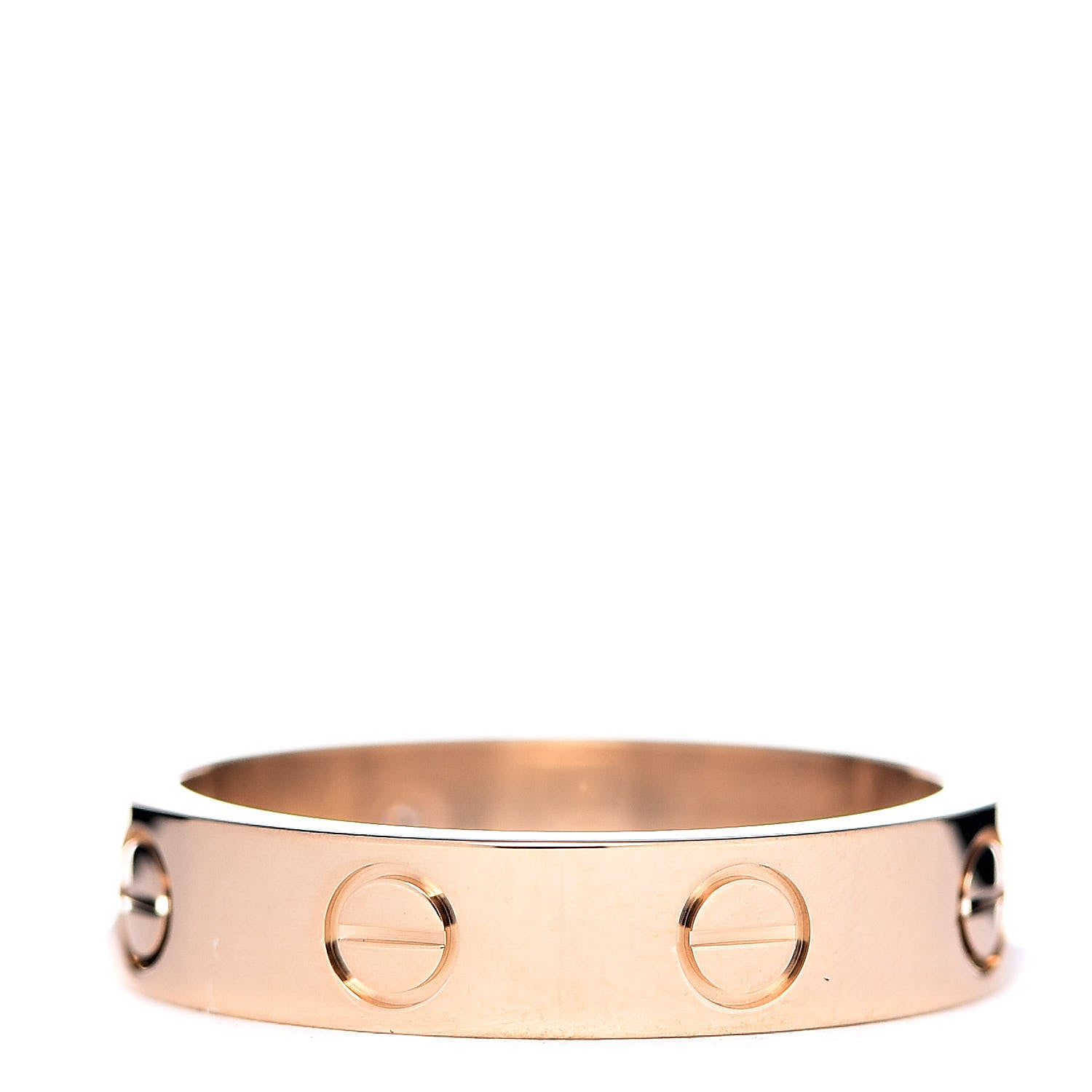Cartier 18K Yellow Gold Diamond 4mm LOVE Wedding Band Ring 49 4.75 3 of 5