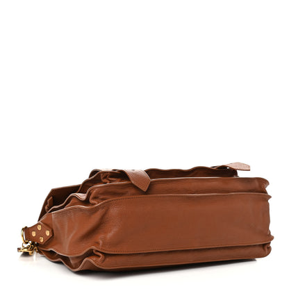 Proenza Schouler Lambskin Medium PS1 Satchel Saddle 3 of 14