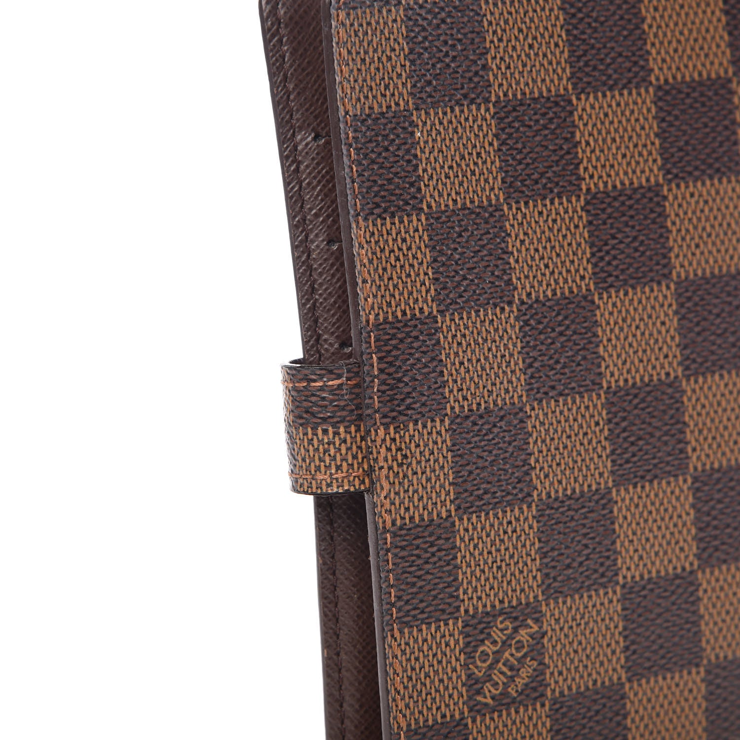 Louis Vuitton Damier Ebene Small Ring Agenda Cover 9 of 9