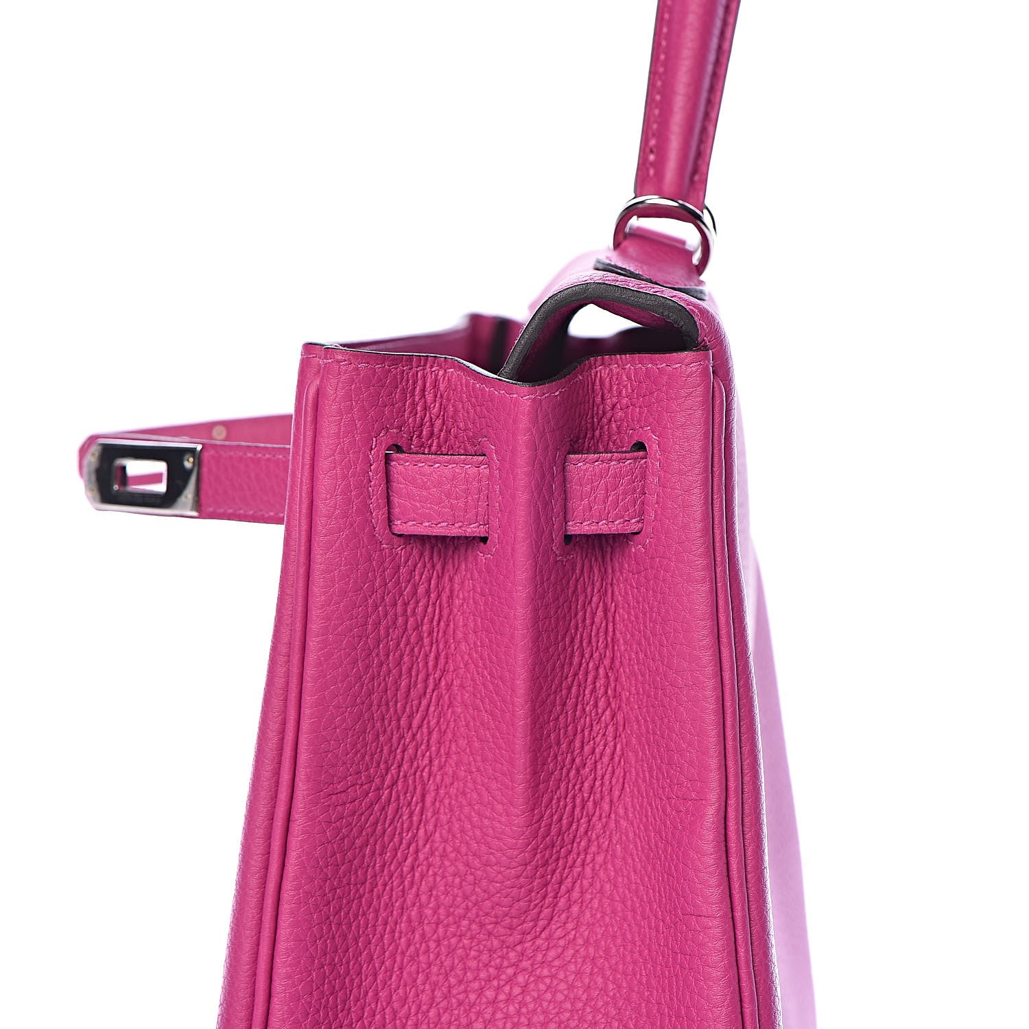 Hermes Togo Kelly Retourne 25 Rose Pourpre 11 of 36