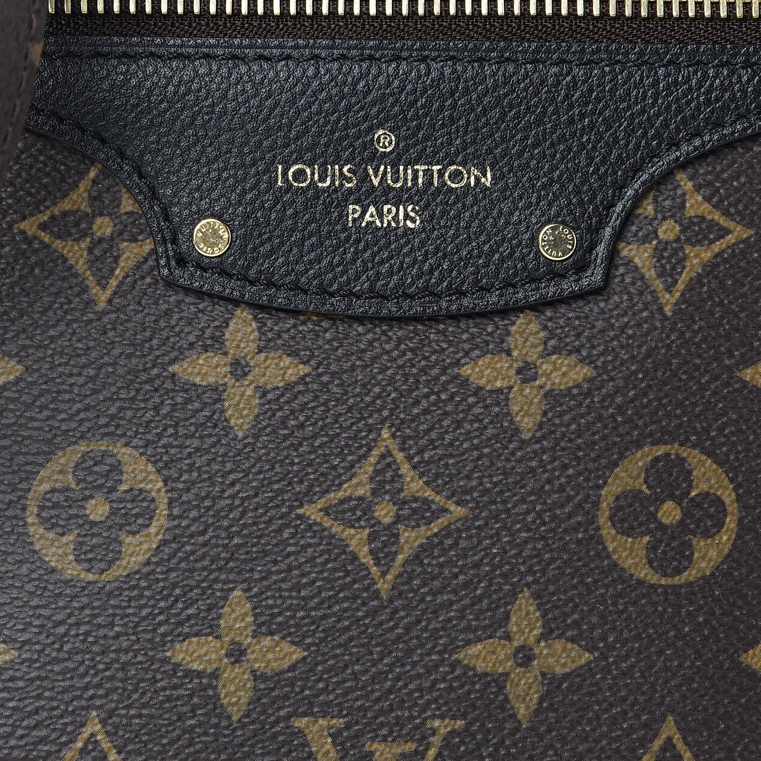 Louis Vuitton Monogram Tournelle PM Black 8 of 10
