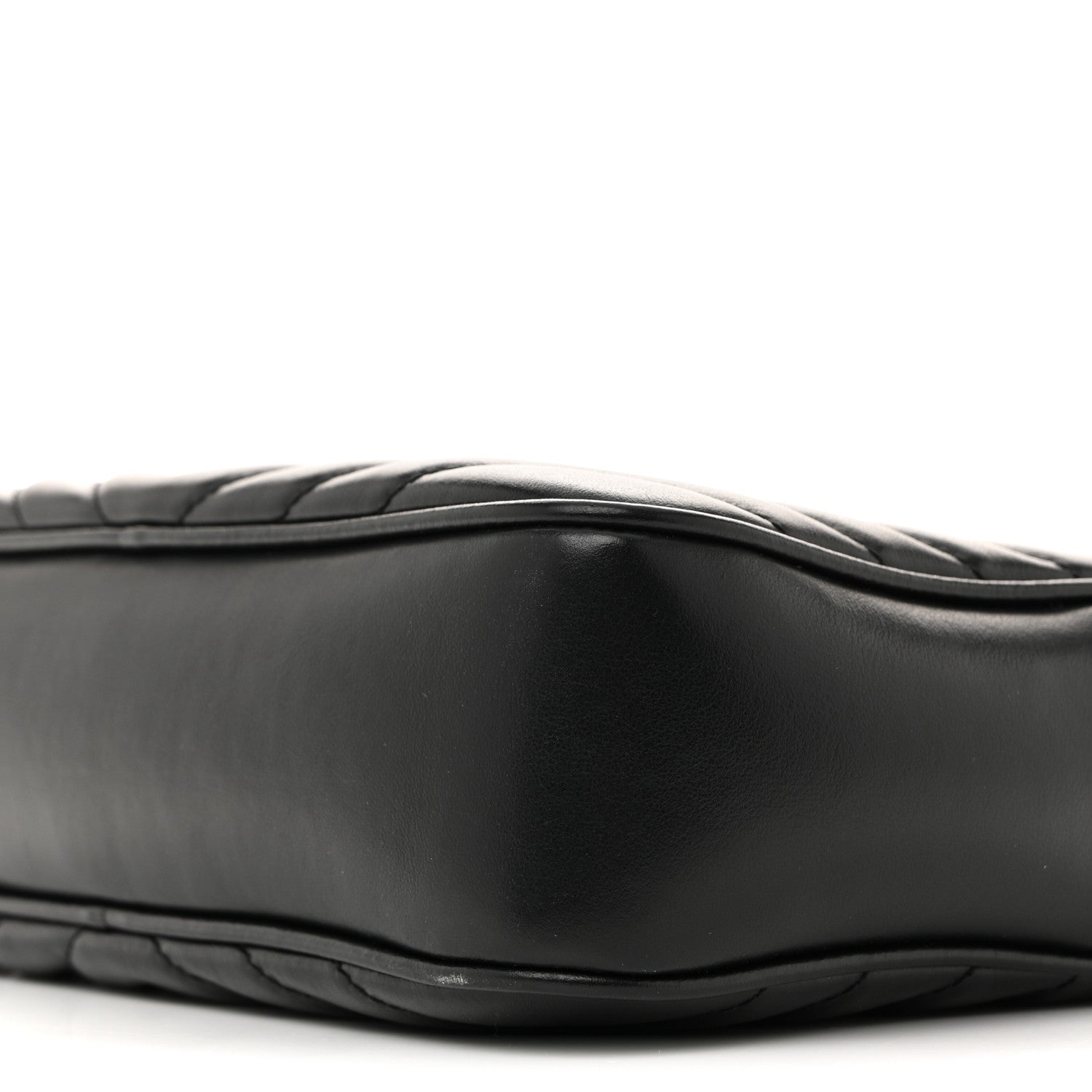 Saint Laurent Calfskin Matelasse Monogram Lou Camera Bag Black 10 of 10
