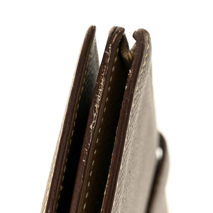 Hermes Epsom Bearn Gusset Wallet Etoupe 9 of 11