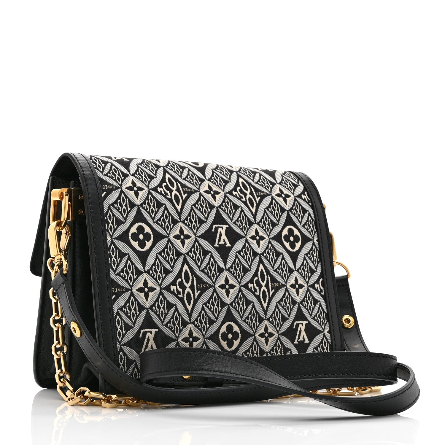 Louis Vuitton Jacquard Since 1854 Dauphine MM Grey 1772191