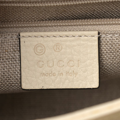 Gucci Dollar Calfskin Interlocking G Crossbody Bag Ivoire 6 of 10