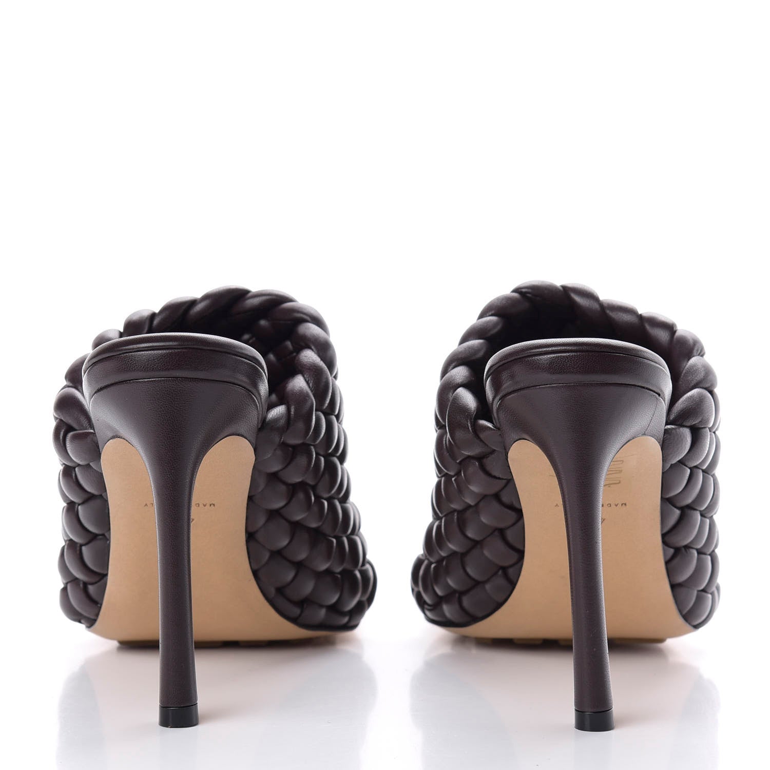 Bottega Veneta Nappa Padded Intreccio The Curve Sandals 40.5 Fondant 6 of 9