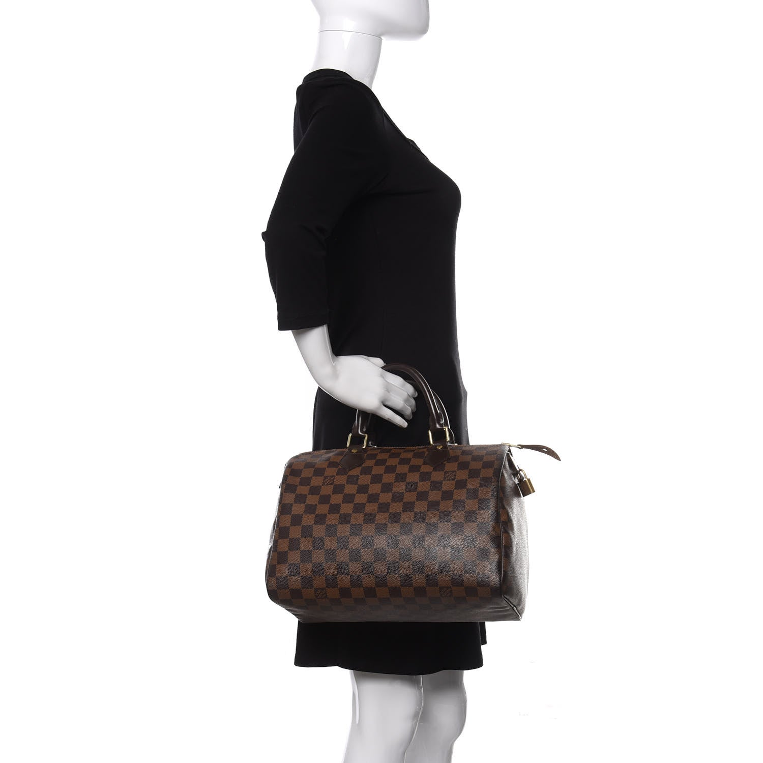 Louis Vuitton Damier Ebene Speedy 30 2 of 12