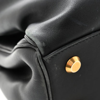 Balenciaga Natural Smooth Calfskin Medium Rodeo Top Handle Handbag Black 11 of 13