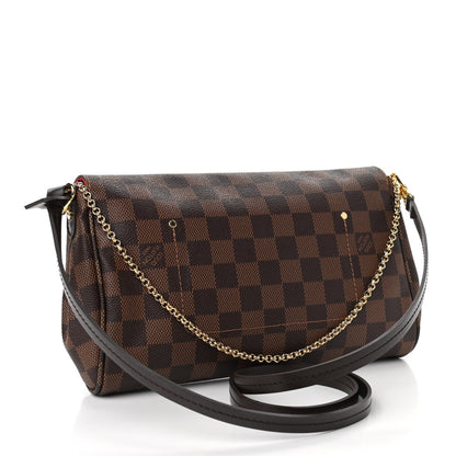 Louis Vuitton Damier Ebene Favorite MM 3 of 10