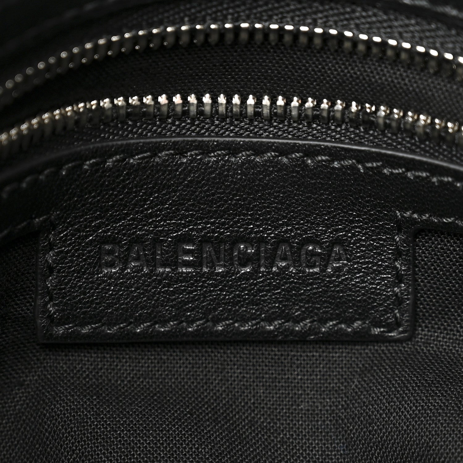 Balenciaga Agneau Arena Silver Hardware Small Le City Black 6 of 10