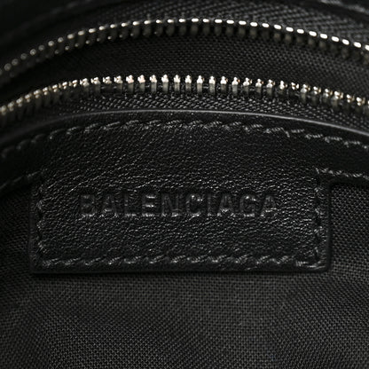 Balenciaga Agneau Arena Silver Hardware Small Le City Black 6 of 10